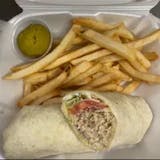 Chicken Cheesesteak Wrap